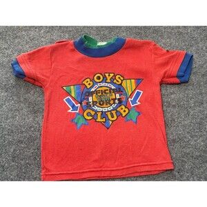 Certified Kid T Shirt Boys 2 T Vintage Red Graphic T Rare